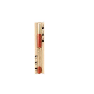 Peščena ura z rdečim peskom 15 min